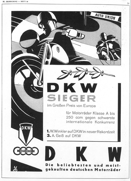 DKW Werbung